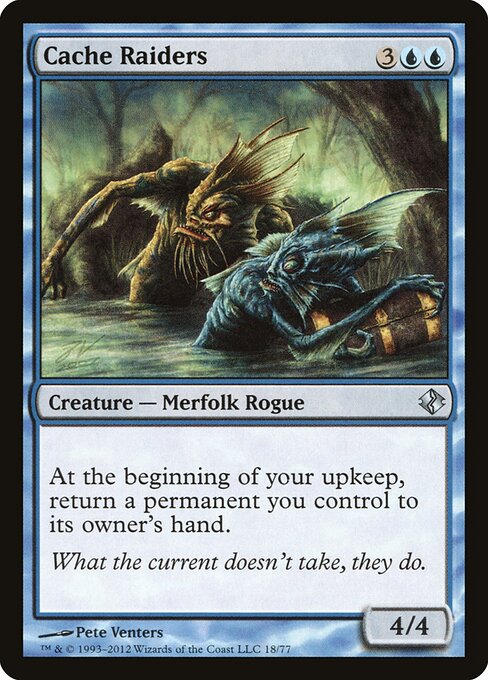 Cache Raiders - Duel Decks: Venser vs. Koth Magic card