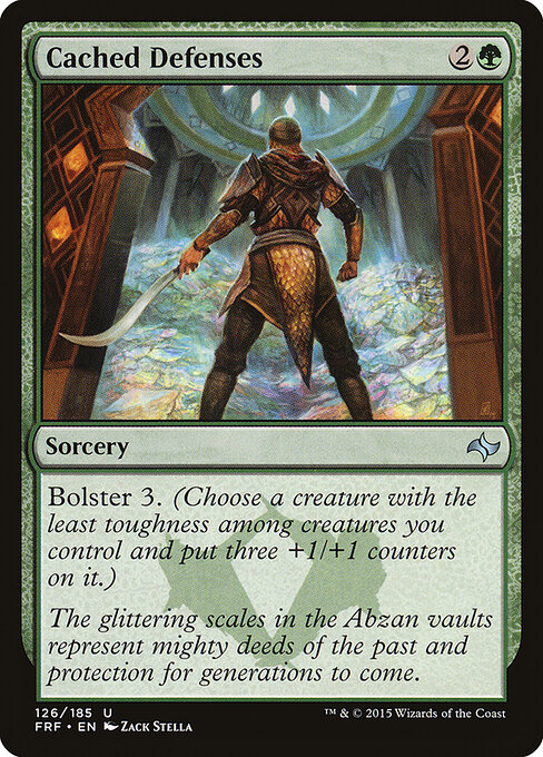 Cached Defenses - Fate Reforged Magic card