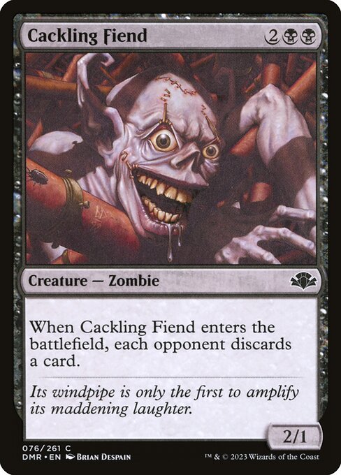 Cackling Fiend - Dominaria Remastered Magic card