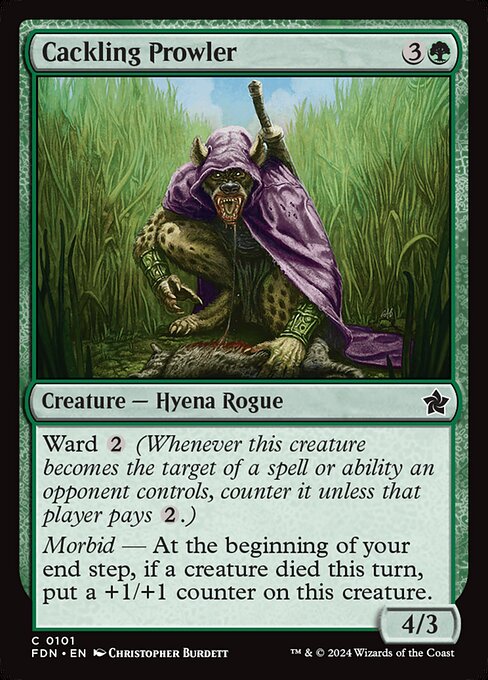 Cackling Prowler - Foundations Magic card