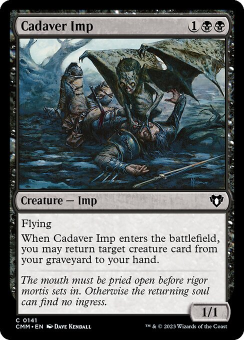 Cadaver Imp - Commander Masters Magic card