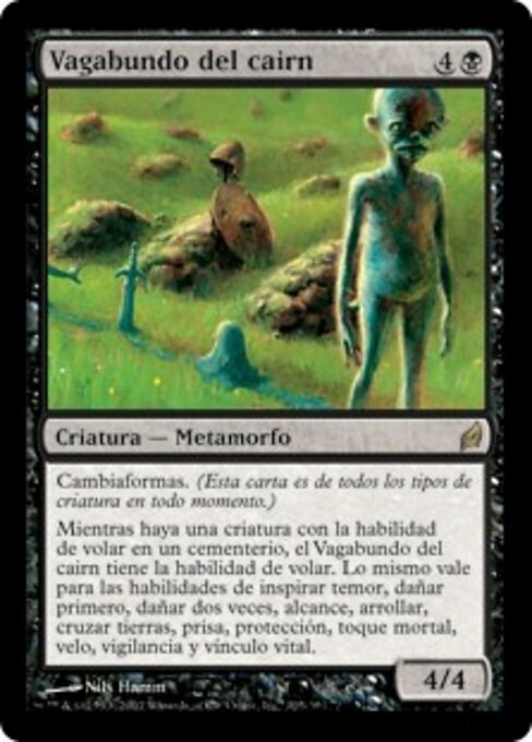 Cairn Wanderer - The List (#LRW-105) - Illustrated by Nils Hamm - Magic: The Gathering Card