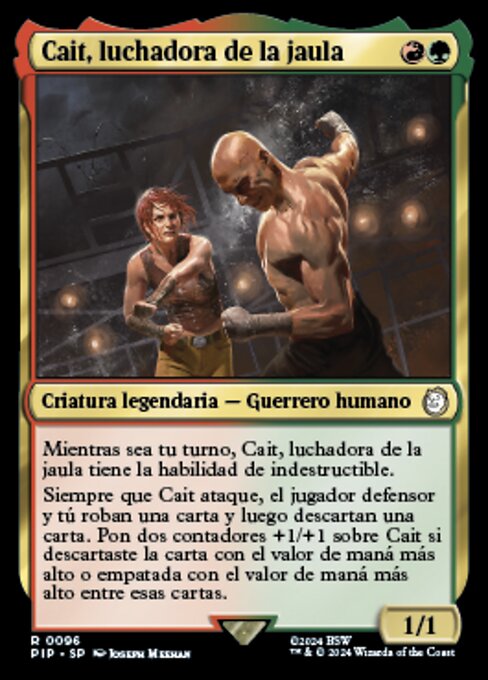 Cait, Cage Brawler