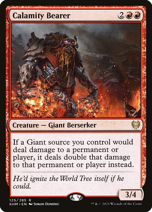 Calamity Bearer - Kaldheim Magic card