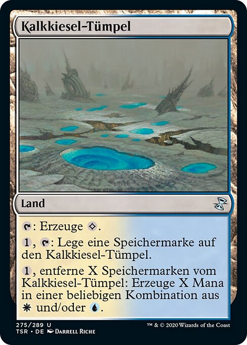 Pozze Calciformi (Calciform Pools) - Time Spiral Remastered (#275) - Illustrated by Darrell Riche - Magic: The Gathering Card