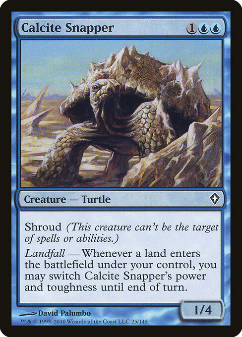 Calcite Snapper - Worldwake Magic card
