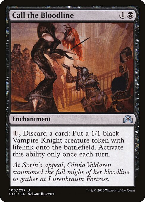 Call the Bloodline - Shadows over Innistrad Magic card