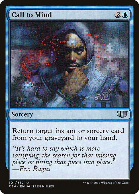 Call to Mind - Commander 2014 Magic card