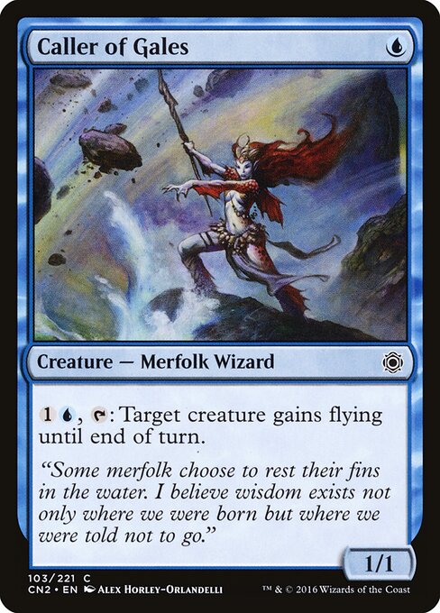 Caller of Gales - Conspiracy: Take the Crown Magic card