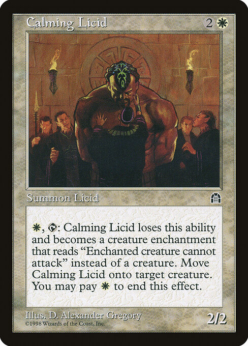 Calming Licid - Stronghold Magic card