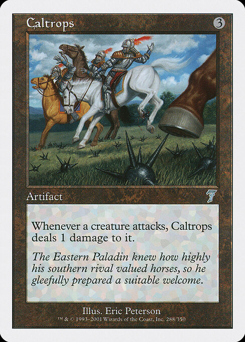 Caltrops - Seventh Edition Magic card