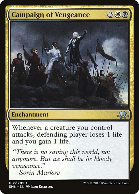 Campaign of Vengeance - Eldritch Moon Magic card