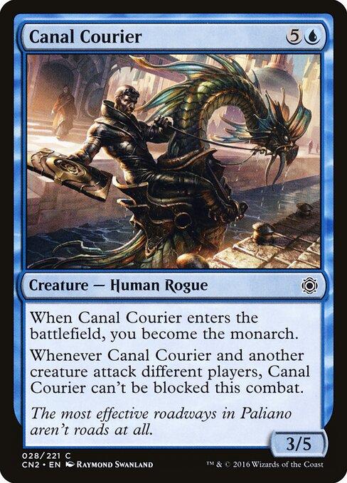 Canal Courier - Conspiracy: Take the Crown Magic card