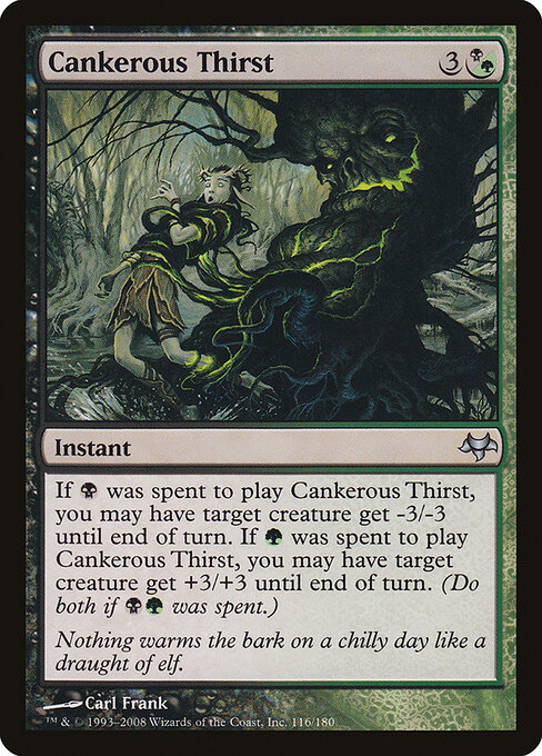 Cankerous Thirst - Eventide Magic card