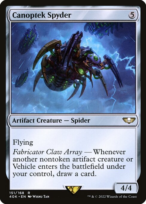 Canoptek Spyder - Warhammer 40,000 Commander Magic card