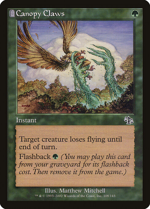 Canopy Claws - Judgment Magic card