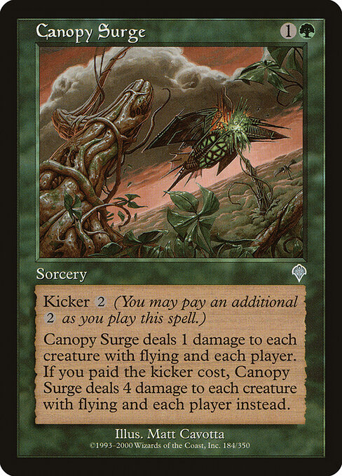 Canopy Surge - Invasion Magic card