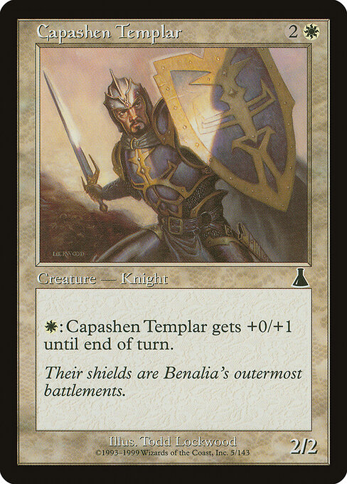 Capashen Templar - Urza's Destiny Magic card