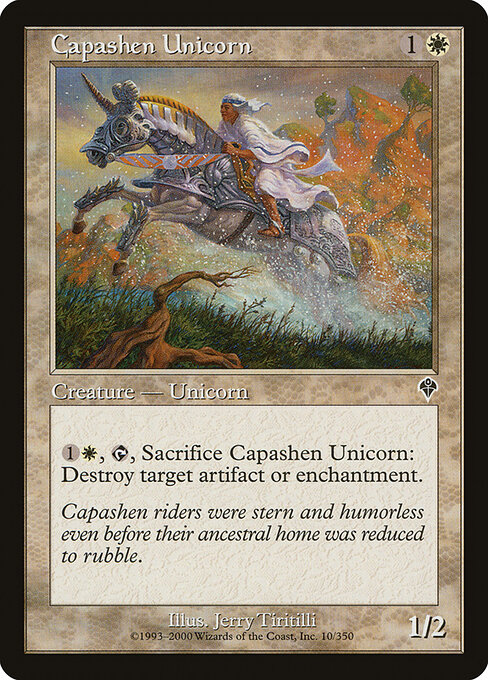 Capashen Unicorn - Invasion Magic card