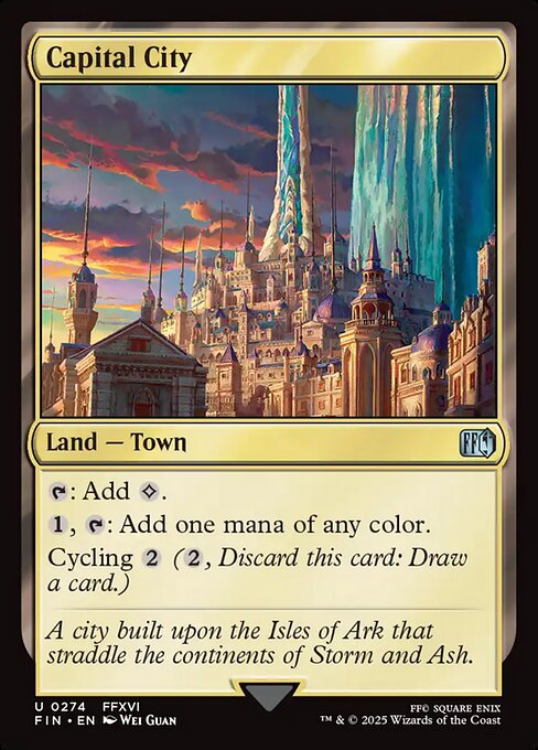 Capital City - Final Fantasy Magic card