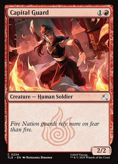 Capital Guard - Avatar: The Last Airbender Eternal Magic card