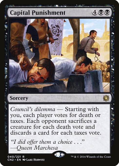 Capital Punishment - Conspiracy: Take the Crown Magic card