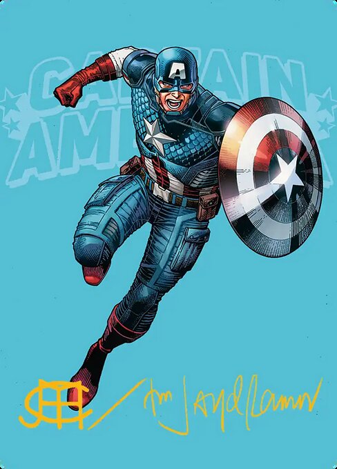 Captain America, Super-Soldier // Captain America, Super-Soldier art by Jim Cheung