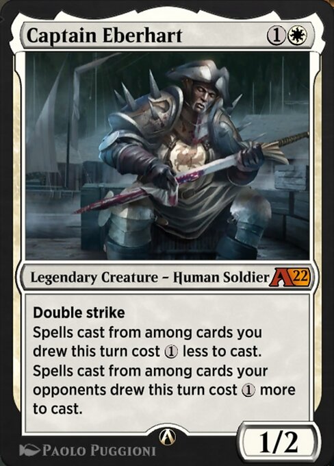 Captain Eberhart - Alchemy: Innistrad Magic card