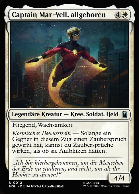 Captain Mar-Vell, Space-Born