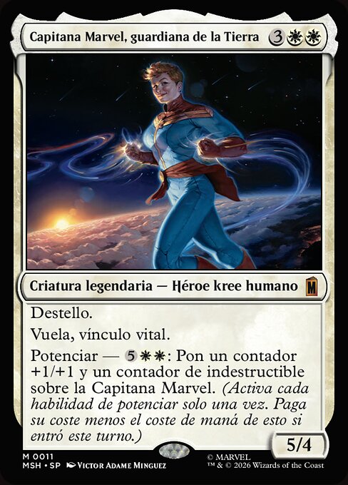 Captain Marvel, Earth's Protector