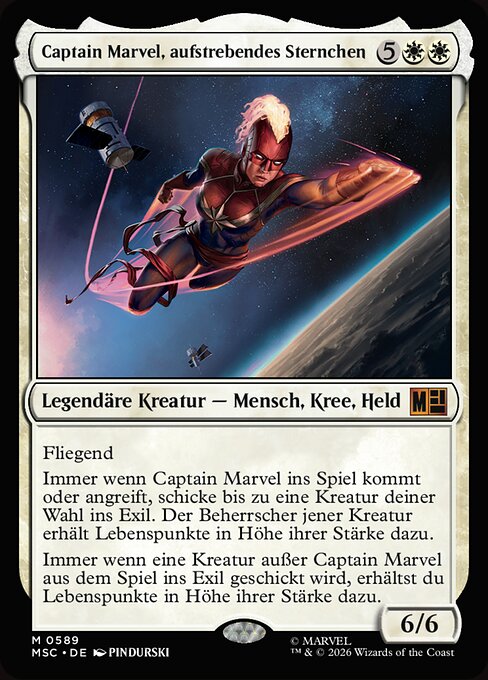 Captain Marvel, Shooting Star