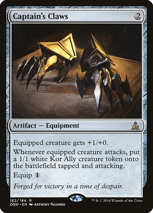 Captain's Claws - Oath of the Gatewatch Magic card