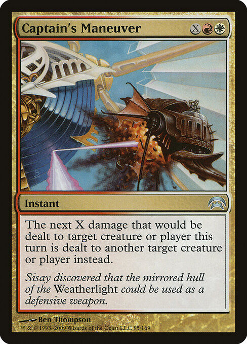 Manobra do Capitão (Captain's Maneuver) - Apocalypse (#92) - Illustrated by Ben Thompson - Magic: The Gathering Card