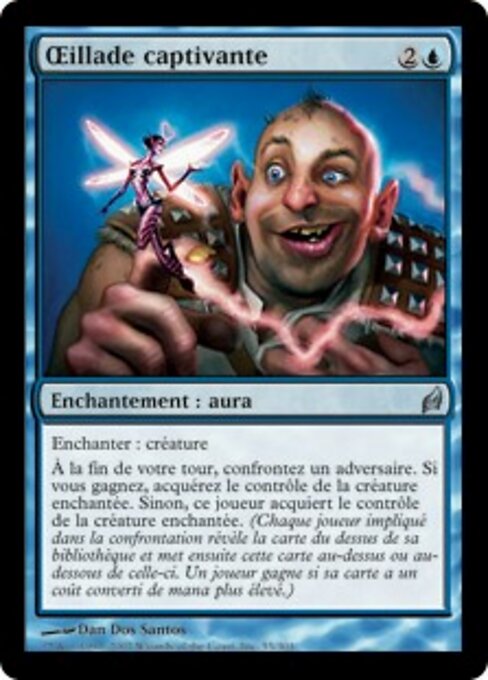Mirada cautivadora (Captivating Glance) - Lorwyn (#55) - Illustrated by Dan Dos Santos - Magic: The Gathering Card
