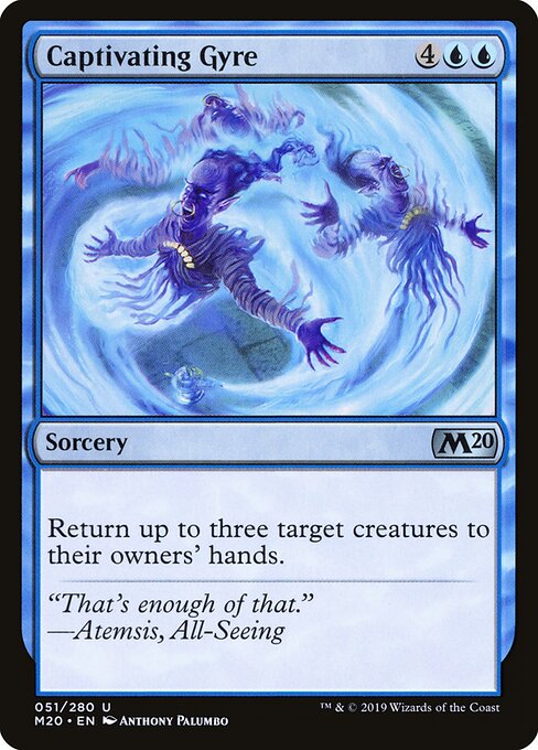 Captivating Gyre - Core Set 2020 Magic card