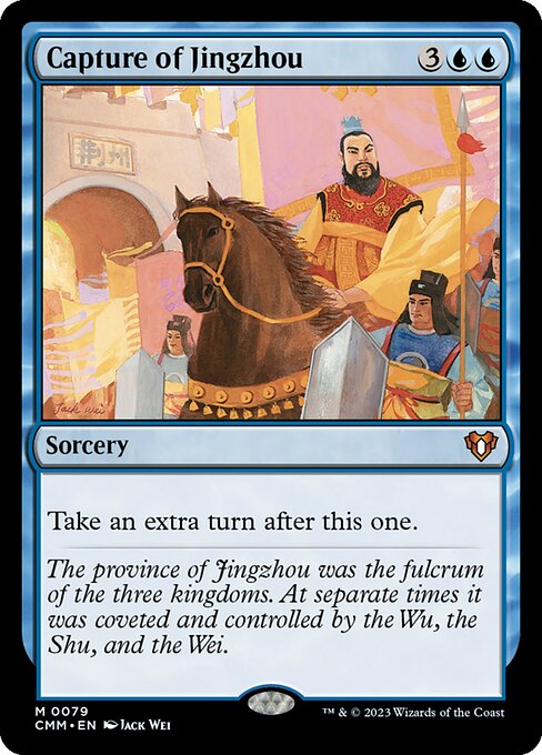 Capture of Jingzhou - Commander Masters Magic card