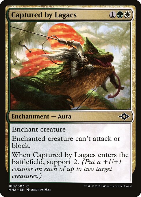 Captured by Lagacs - Modern Horizons 2 (#188) - Illustrated by Andrew Mar - Magic: The Gathering Card