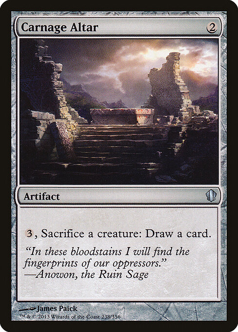Carnage Altar - Commander 2013 Magic card