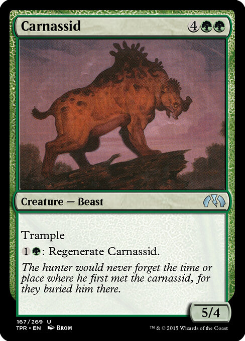 Carnassid - Tempest Remastered Magic card