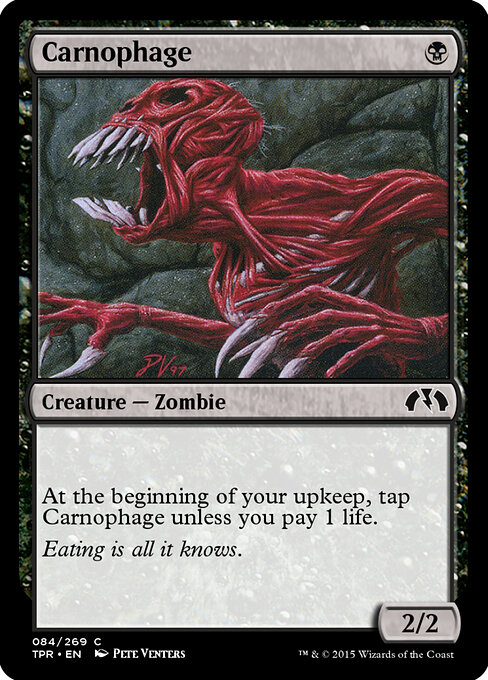Carnophage - Tempest Remastered Magic card