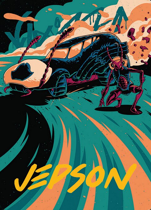 Carrion Cruiser // Carrion Cruiser art by Ian Jepson
