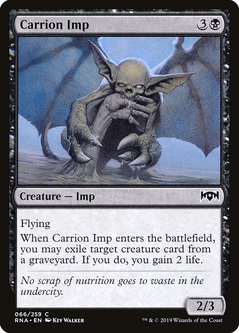 Carrion Imp - Ravnica Allegiance Magic card