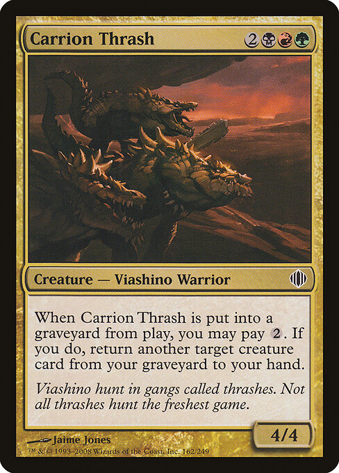 Carrion Thrash - Shards of Alara Magic card
