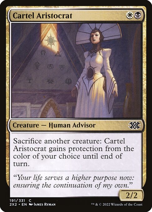 カルテルの貴種 (Cartel Aristocrat) - Gatecrash (#150) - Illustrated by James Ryman - Magic: The Gathering Card