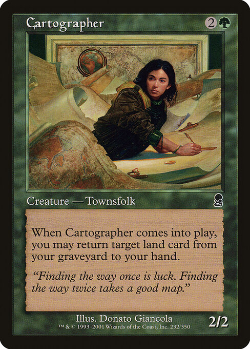 Cartographer - Odyssey Magic card