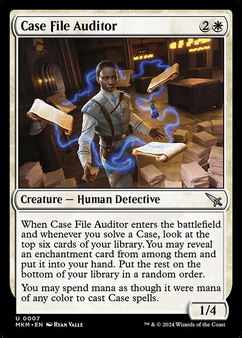 Case File Auditor - Murders at Karlov Manor Magic card