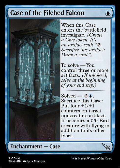 Case of the Filched Falcon - Murders at Karlov Manor Magic card