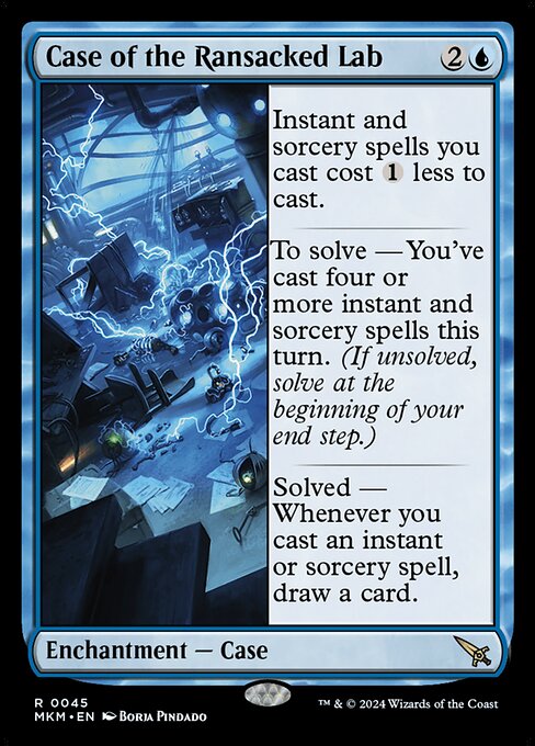 Case of the Ransacked Lab - Murders at Karlov Manor Magic card