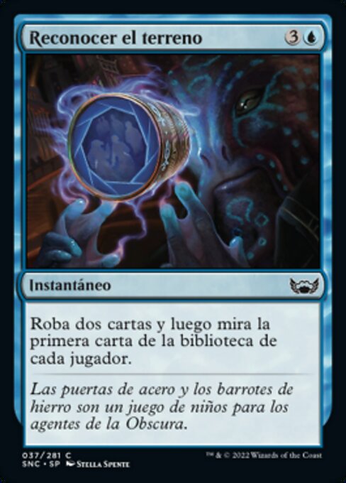 下見 (Case the Joint) - Streets of New Capenna (#37) - Illustrated by Stella Spente - Magic: The Gathering Card