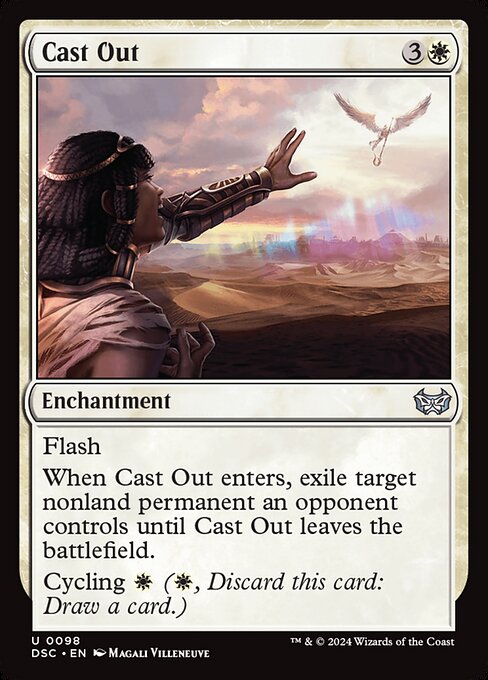 Cast Out - Duskmourn: House of Horror Commander Magic card